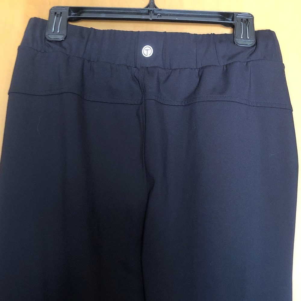 T by Talbots Women’s Black Drawstring Joggers casual pants size M - Picture 2 of 4